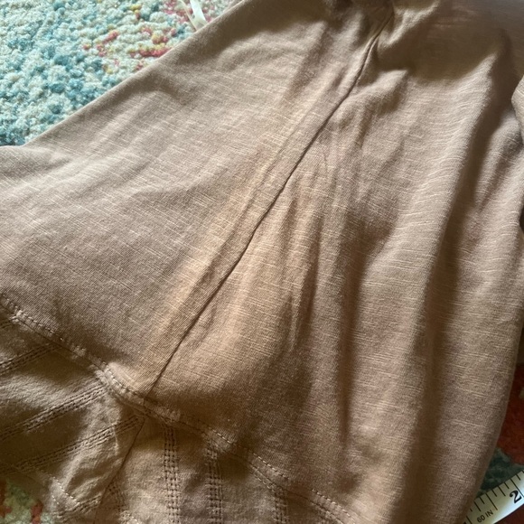 Ten Sixty Sherman Women’s Brown Flare Hem Tank - Picture 5 of 8